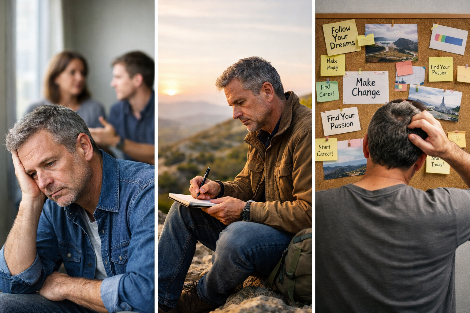 What to do if you want to change your life in middle age but your family doesn’t support you?